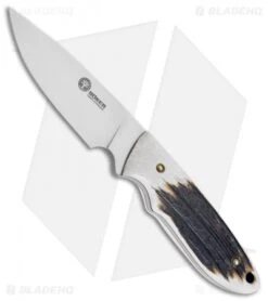 Boker Arbolito Pine Creek Fixed Blade Knife Stag Horn (3.675" Satin) 02BA701H