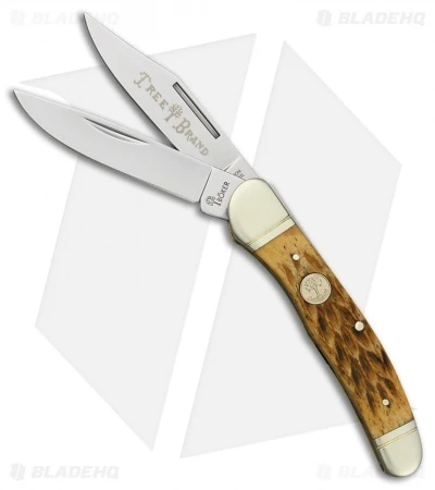 Boker Copperhead Pocket Knife 3.75" Jigged Brown Bone 110723 1 Boker Copperhead Pocket Knife 3.75" Jigged Brown Bone 110723