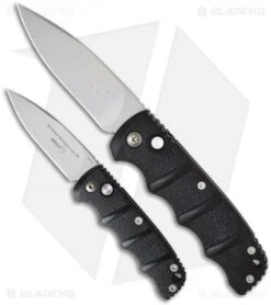Boker Mini Kalashnikov Automatic Knife Black (2.5" D2 Bead Blast) -Boker boker kalashnikov mini 01kals73 size comparison