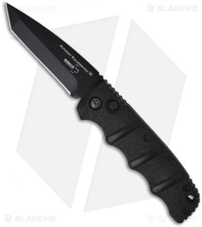 Boker Kalashnikov Tanto Automatic Knife (3.25" D2 Black) 1 Boker Kalashnikov Tanto Automatic Knife (3.25" D2 Black)
