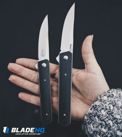 Boker Kwaiken Carbon Fiber Flipper Knife (3.5" Satin VG-10) 01BO298 3 Boker Kwaiken Carbon Fiber Flipper Knife (3.5" Satin VG-10) 01BO298 - Image 3