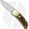 Boker Pocket Lockback Folding Knife Stag Horn (2" Satin) 111006