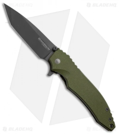 Boker Magnum Mike Zulu Liner Lock Knife (3.5" Gray) 01EL170 1 Boker Magnum Mike Zulu Liner Lock Knife (3.5" Gray) 01EL170