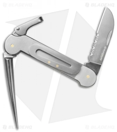 Boker Magnum Catamaran Pocket Knife (2.75" Satin Serr) 01SC725 4 Boker Magnum Catamaran Pocket Knife (2.75" Satin Serr) 01SC725 - Image 4