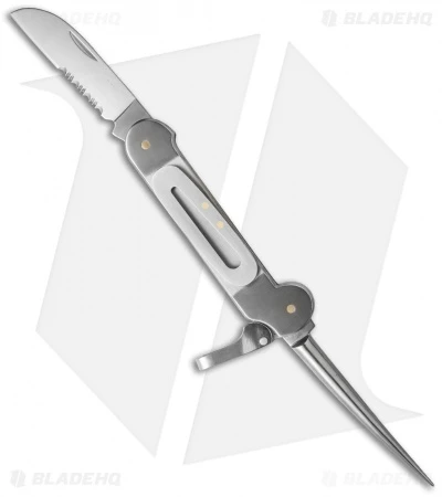 Boker Magnum Catamaran Pocket Knife (2.75" Satin Serr) 01SC725 1 Boker Magnum Catamaran Pocket Knife (2.75" Satin Serr) 01SC725