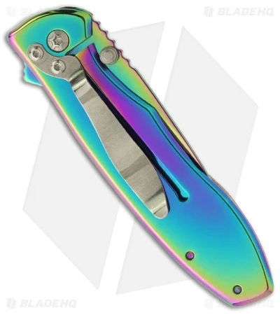 Boker Magnum Rainbow II Frame Lock Knife Spectrum (2.8" Spectrum Serr) 01YA107 2 Boker Magnum Rainbow II Frame Lock Knife Spectrum (2.8" Spectrum Serr) 01YA107 - Image 2
