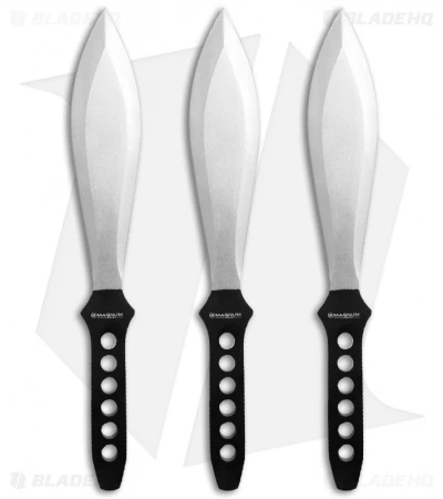 Boker Magnum Throwing Knife Set Profi I (Satin Plain) 02GL193 1 Boker Magnum Throwing Knife Set Profi I (Satin Plain) 02GL193