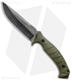 Boker Magnum Persian Fixed Blade Knife Green G-10 (4.75" Smokewash) 02LG115