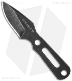 Boker Magnum Lil Friend Arrowhead Fixed Blade Knife (1.34" Black) 02SC754