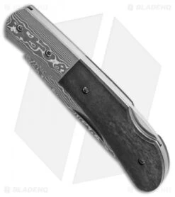 Boker Magnum Black Bone Lockback Knife (2.5" Damascus) 01MB551DAM -Boker boker magnum black bone damascus 01MB551DAM BHQ 13757 er spine