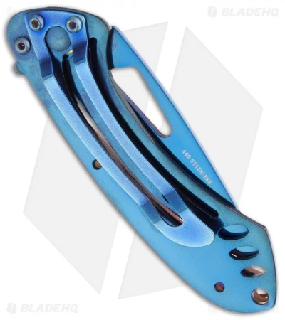 Boker Magnum Deep Blue Frame Lock Knife (2.375" Blue) 01SC156 2 Boker Magnum Deep Blue Frame Lock Knife (2.375" Blue) 01SC156 - Image 2