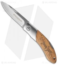 Boker Magnum Caveman Lockback Knife (3.23" Satin) 01RY818