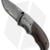 Boker Magnum Damascus Stubby Liner Lock Knife (2.32" Plain) 01MB178DAM