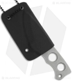 Boker Plus Mega Mini Fixed Blade Neck Knife (2" Stonewash) 02BO258 -Boker boker plus 02bo258 sheatht