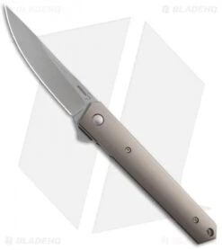 Boker Plus Burnley Kwaiken Titanium Flipper Knife VG-10 (3.5" Stonewash) 01BO296