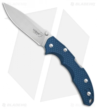 Boker Plus Patriot Lock Back Knife Gunmetal Blue GFN (3.4" Satin) 01BO374 1 Boker Plus Patriot Lock Back Knife Gunmetal Blue GFN (3.4" Satin) 01BO374