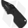 Boker Subcom F Tactical Frame Lock Knife (1.875" Black Serr) 01BO586