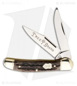 Boker Appaloosa Classic Knife 3.75" Bone 112626AB