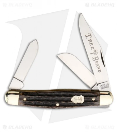 Boker Appaloosa Classic Pocket Knife 4" Bone 117474AB 1 Boker Appaloosa Classic Pocket Knife 4" Bone 117474AB